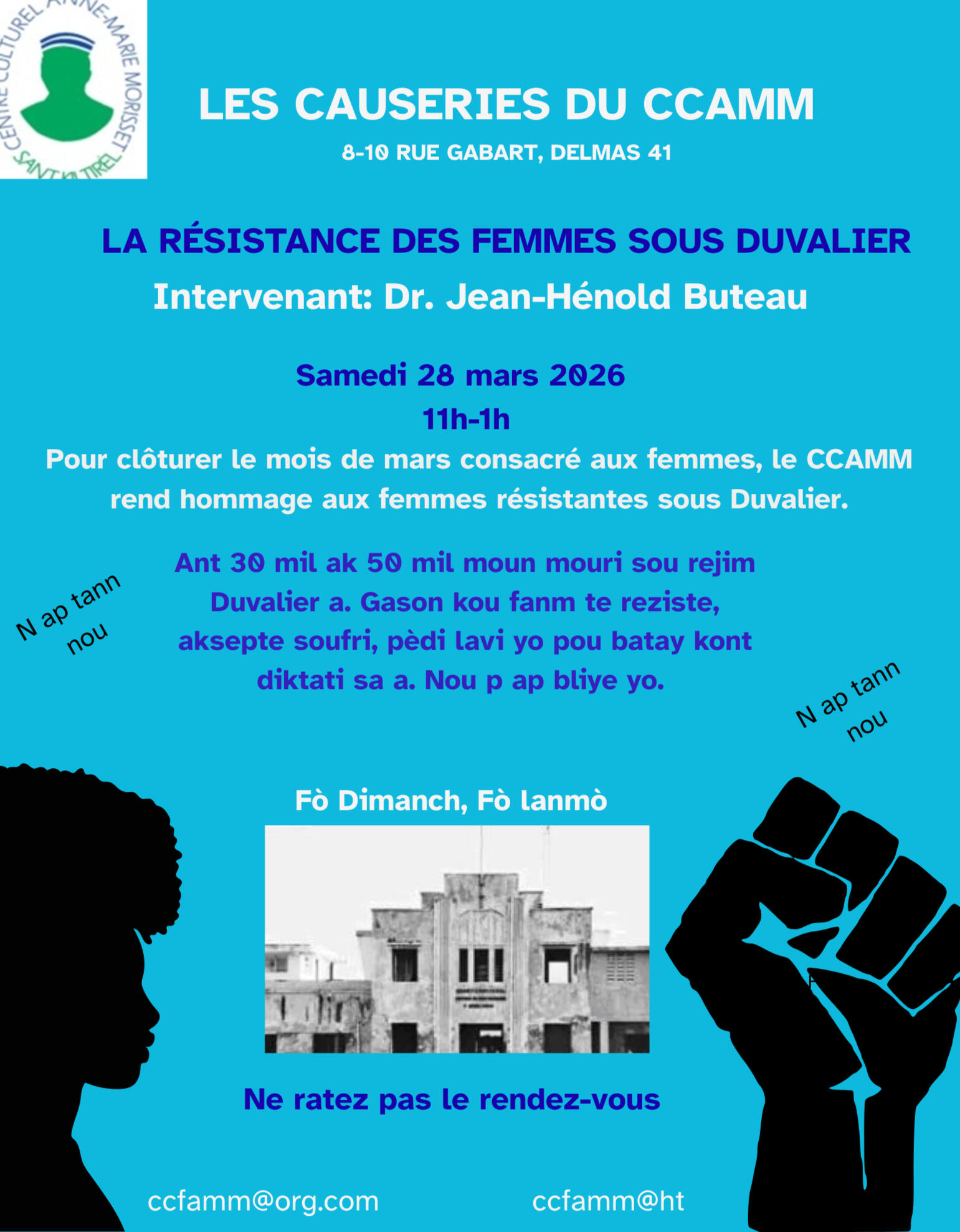 Causeries du CCAMM ccamm